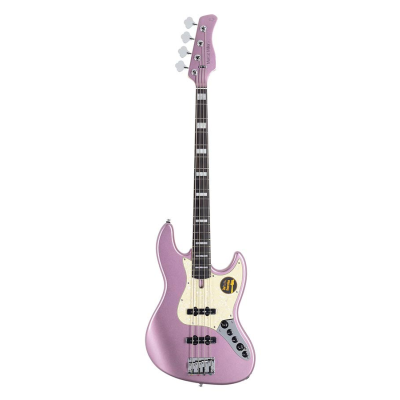 Sire Basses V7+ A4/BUR V7 2nd Gen Series Marcus Miller basgitaar, 4-snarig, elzen, burgundy mist