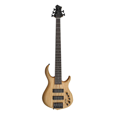 Sire Basses M5+ S5/NT M5 Series Marcus Miller basgitaar, 5-snarig, swamp ash, naturel