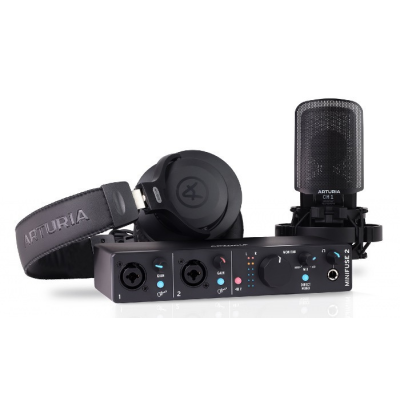 Arturia MiniFuse Recording Pack Black