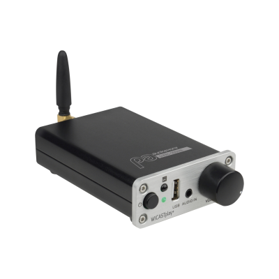 Audiophony PA WiCASTplay+ Draadloze WIFI speler met RJ45 en IR afstandsbediening