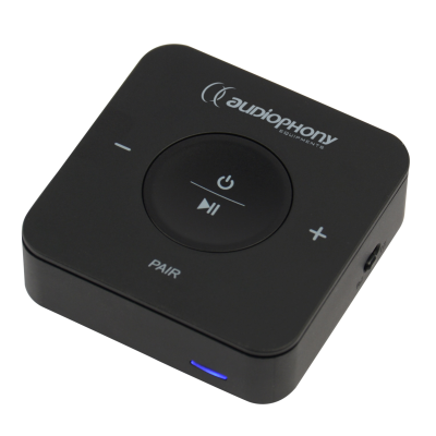Audiophony BT10ER2 Bluetooth® 4.2 transceiver met volumeregeling en batterij accu akku