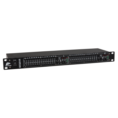 JB Systems GEQ215 2x 15-bands grafische equalizer (+/-12dB)