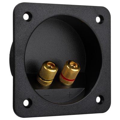 JB Systems TE10 Aansluitingsplaatje met 2 draadklemmen