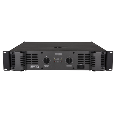 SYNQ PE-2400 De Power Edge klasse H versterkers werden ontworpen voor pure kracht 2x 1200Wrms / 4ohm