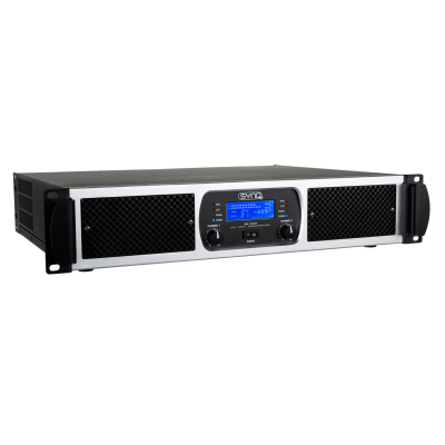 SYNQ SE-1800 2x 900Wrms CLASS-TD versterker met krachtige basweergave en kristalheldere hoge frequenties. Perfect voor clubs, verhuur, theater, ...