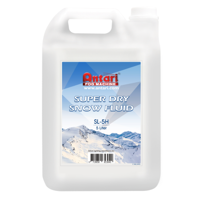 Antari SL-5H ANTARI Sneeuwvloeistof voor hoog volume en met een laag residu, 5L tank