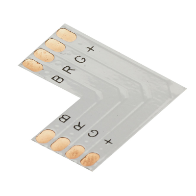Contest LCO-4 L-connector voor RGB Ledstrip - 10mm