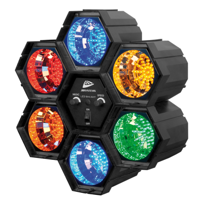 JB Systems LED SIXLIGHT Muziekgestuurd looplicht op basis van 282 LEDs