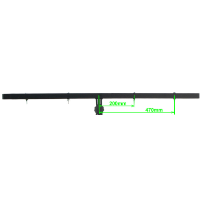 Hilec TB-64 T-bar L=1,20m, mast:35mm