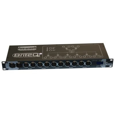Briteq DMS-26 De perfecte all-in-one oplossing om uw DMX installaties te beveiligen: MERGER + SPLITTER + BOOSTER.