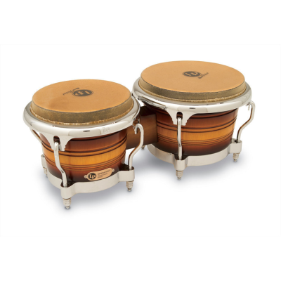 Latin Percussion LP LP201AX-2AW Bongo Generation II wood Natural, gold HW