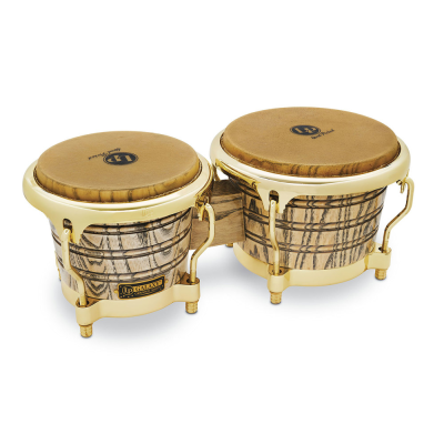 Latin Percussion LP LP793X Bongo Galaxy Giovanni Gold HW