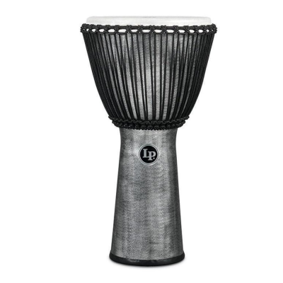 Latin Percussion LP LP725B Djembe World Beat FX Rope Tuned Blue