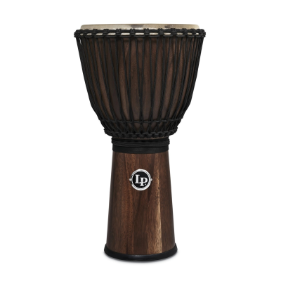 Latin Percussion LP LP725G Djembe World Beat FX Rope Tuned Gray