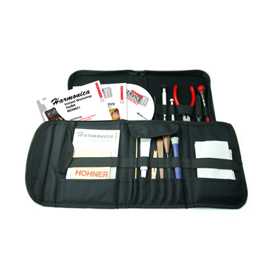 Hohner Gereedschapsset, Ateliertoolkit, voor mondharmonica’s