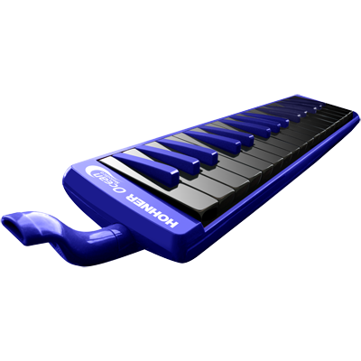 Hohner Melodica, Student 32, “Ocean”, Blauw, zwarte toetsen