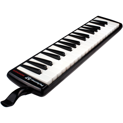 Hohner Melodica, Performer, Zwart, witte/zwarte toetsen