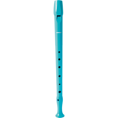 Hohner Blokfluit, Melody Line, Duits, uit één stuk, kunststof , lichtblauw