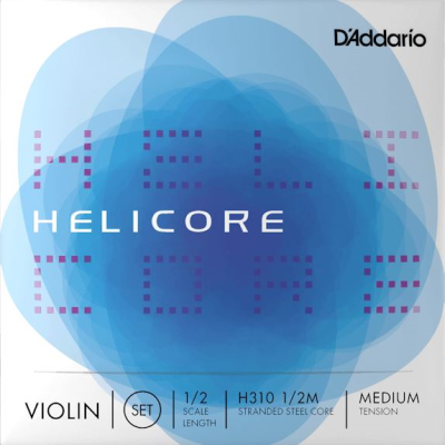 D'Addario H310-12M  Helicore snarenset viool 1/2