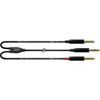 Cordial CFY6VPP Yack jack cable stereo/2 jack mono 6 m