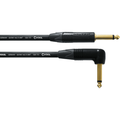 Cordial CSI3PR-175 Jack right-ceded guitar cable 3 m