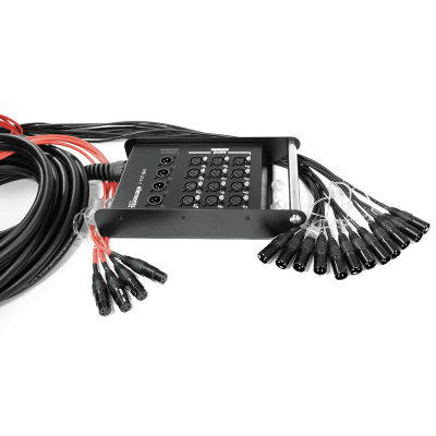 Cordial EYB12-4C15 Stage housing 12 inputs 4 XLR outputs 15 m