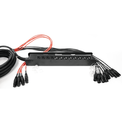 Cordial EYB8-4C30 Stage housing 8 entries 4 outputs XLR 30 m