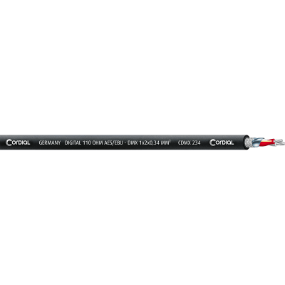 Cordial CDMX234-100 100 m DMX cable coil