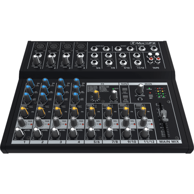 Mackie MIX12FX 12 -channel blender, 18 entries + effects