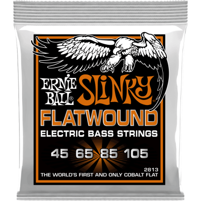 Ernie Ball 2813 Slinky Flatwound 45-105