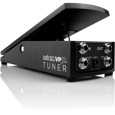 Ernie Ball 6203 JR VP volume pedal with black integrated tuner