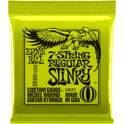 Ernie Ball 2621 Regular Slinky 7 strings 10-56