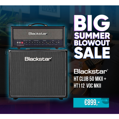 Blackstar HT Club 50 MKII + HT112 VOC MKII Halfstack - Gitaarversterker