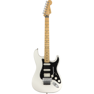 Fender Player Stratocaster® with Floyd Rose®, Maple Fingerboard, Polar White