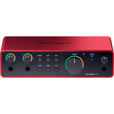 Focusrite Scarlett 2i2 4th Generation