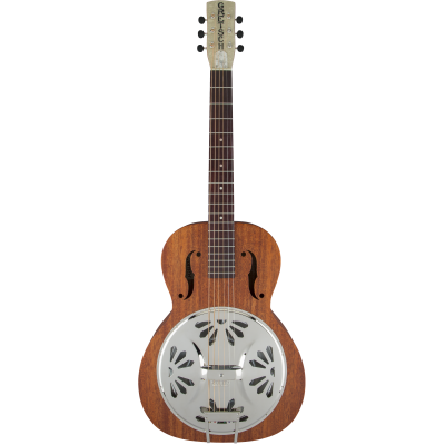 Gretsch G9200 Boxcar™ Round-Neck, Mahogany Body Resonator Guitar, Natural