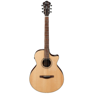 Ibanez AE275BT Natural Low Gloss Dreadnought akoestische gitaar