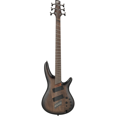Ibanez SRC6MS Black Stained Burst Low Gloss - basgitaar