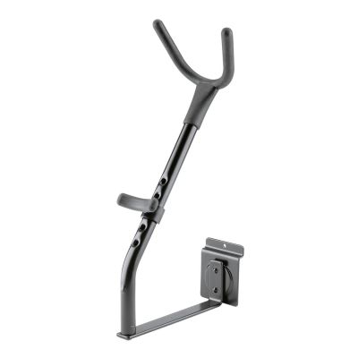 K&M 44240 Alto/tenor saxophone stand for grooved panel