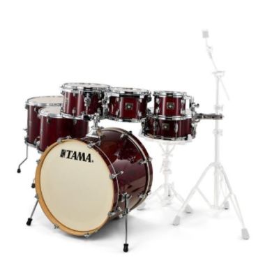 Tama Superstar Classic Maple Shell Set - Gloss Garnet Lacebark Pine CL72RS-PGGP