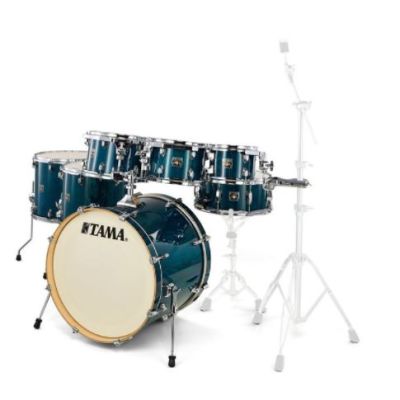 Tama Superstar Classic Maple Shell Set - Gloss Sapphire Lacebark Pine CL72RS-PGHP