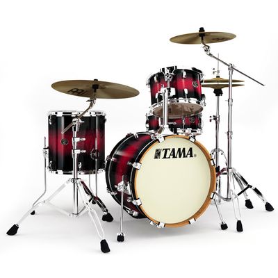 Tama VP48S Silverstar Transparent Red Burst