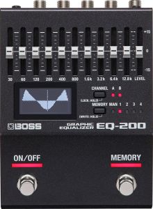 BOSS EQ-200 Graphic Equalizer - Guitar Pedal