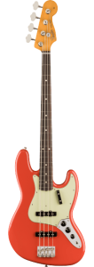 Fender Vintera® II '60s Jazz Bass®, Rosewood Fingerboard, Fiesta Red