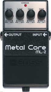 BOSS ML-2 Metal Core - Gitaareffect