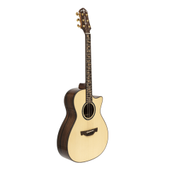 Crafter STG T28CE PRO Stage Series 28 elektro-akoestische gitaar, cutaway orchestramodel, met massief sparren top