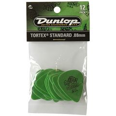 Dunlop ADU 418P88 Tortex Standaard .88mm Player's Pack 12 Plectra