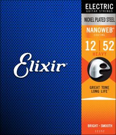 Elixir 12152 Electric Nanoweb 12 52 Heavy