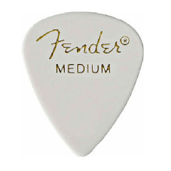 Fender 351 PICKPACK,WHITE MED 12 PICK