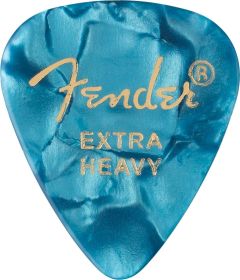 Fender 351 Shape Premium Picks Extra Heavy Ocean Turquoise (12 picks)